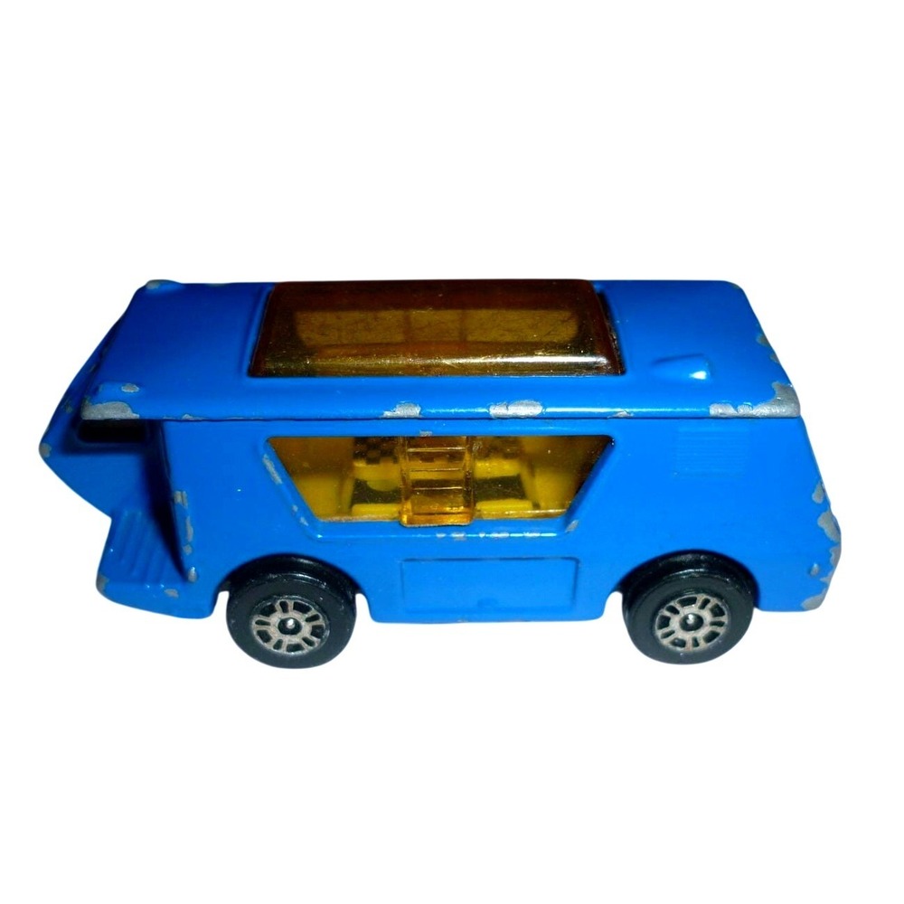 Vintage Blue Camper Van Toy Diecast Gorgi Juniors Vehicle Recreational WIGWAM‎